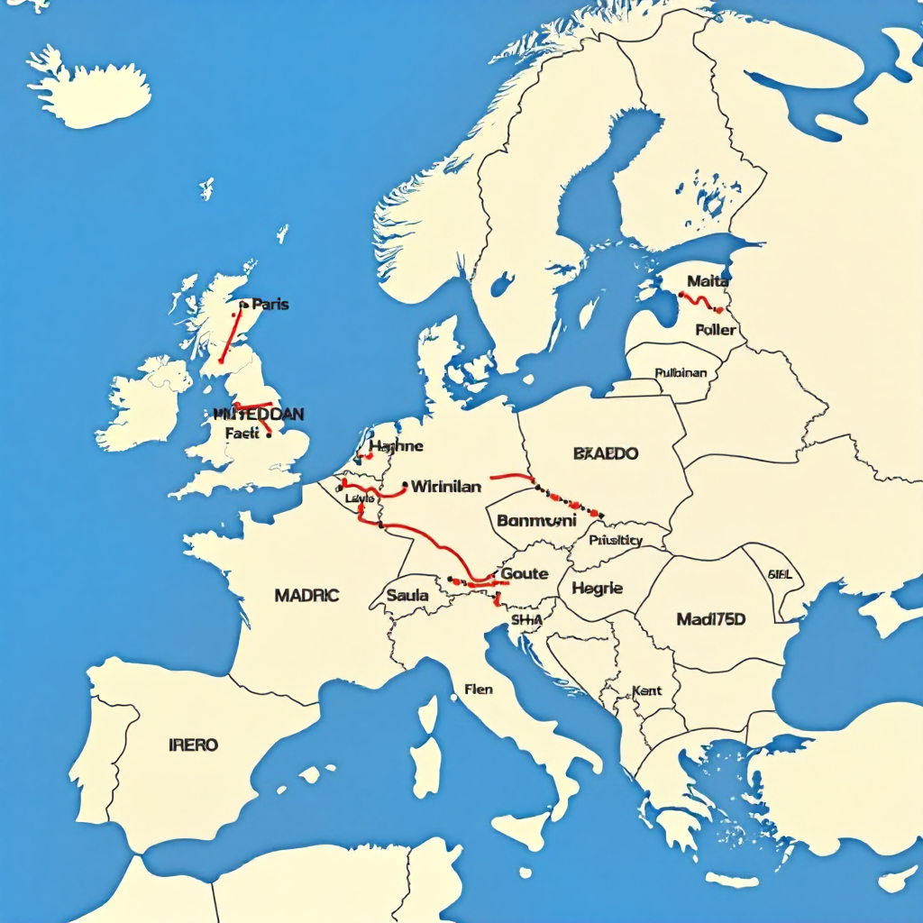 High-Speed Rail Networks in Europe: Current Status and Future Expansions