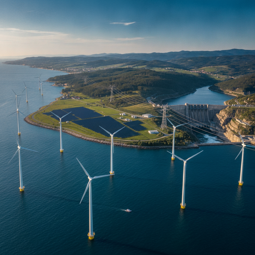 Renewable Energy Infrastructure in Europe: Wind, Solar, and Hydro Projects